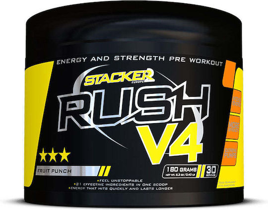 Stacker 2 Rush V4 Ειδικό Συμπλήρωμα Διατροφής 180gr Lemon Lime