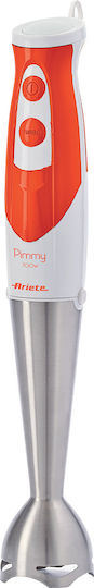 Ariete Pimmy Ραβδομπλέντερ με Ανοξείδωτη Ράβδο 700W Πορτοκαλί
