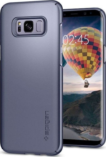 Spigen Thin Fit Задна корица Пластмаса Лилав (Galaxy S8)