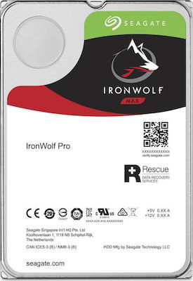 Seagate IronWolf Pro 8TB HDD Hard Drive 3.5" SATA III 7200rpm with 256MB Cache for NAS