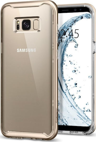 Spigen Neo Hybrid Crystal Back Cover Πλαστικό Χρυσό (Galaxy S8+)