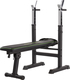 Tunturi WB20 Trainingsbänke Horizontal Trainingsbank für Unterleib mit Ständern