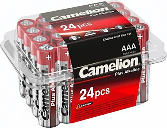Camelion Plus Baterii Alcaline AAA 1.5V 24buc