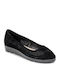 Clarks Evie Buzz Wildleder Damen Ballerinas in Schwarz Farbe