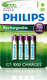 Philips Rechargeable Battery AAA Ni-MH 700mAh 1.2V 4pcs