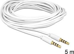 DeLock TRRS 3,5 мм мъжки-3,5 мм мъжки Кабел 5м 83443