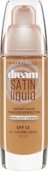 Maybelline Dream Satin Liquid Make Up 51 Carame...
