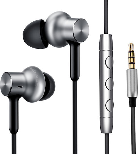 Xiaomi Mi In-Ear Headphones Pro HD In-Ear Freihändig Kopfhörer mit Stecker 3.5mm Silber