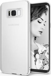 Ringke Slim Back Cover Silicon Alb (Galaxy S8+)