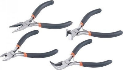 Tactix Pliers set Curved Electrician Length 120mm 4pcs