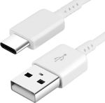 Samsung USB 2.0 Кабел USB-C мъжки - USB-A мъжки Бял 1.5м (EP-DW700CWE)