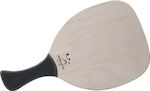 My Morseto Strandracket Beige 380gr mit Schrägem Griff Schwarze