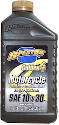 Spectro Golden 4 Полусинтетично Масло 10W-30 1л