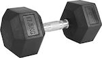 Amila Rubber Hexagon Dumbbell 1 x 17.50kg