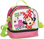 Gim Minnie School Shoulder Lunch Bag Multicolour Minnie