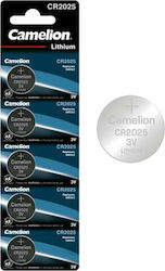 Camelion Μπαταρίες Λιθίου CR2025 3V 5τμχ Camelion Μπαταρίες Λιθίου CR2025 3V 5τμχ