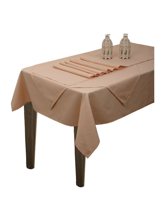 Viopros Tablecloth Sarah 2 Peach 160x200cm