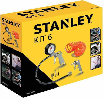 Stanley 9045717STN Комплект Пневматични Инструменти Сет пневматични пистолети 6 Бройки