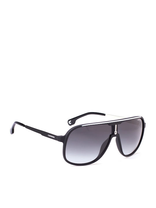 Carrera Men's Sunglasses With Black Horn-Rimmed Frame And Grey Gradient Lens 1007/S 003/9O