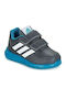 Altarun Altarun Kids Sports Shoes Running with Hoop & Loop Closure Navy Blue
