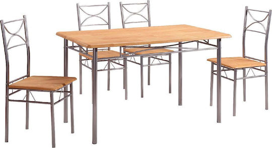 Esszimmer Loreto 5Stück 120x70cm