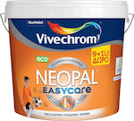 Vivechrom Neopal Easycare Eco Plastic Ecological Paint for Interior Use White 3lt