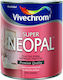 Vivechrom Super Neopal Plastic Paint for Interior Use Ώχρα 200ml