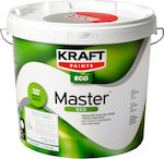 Kraft Master Eco Plastic Ecological Paint for Interior Use White 10lt