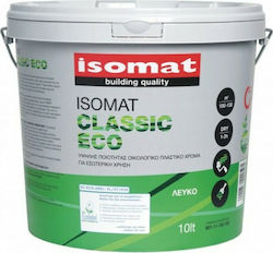 Isomat Classic Eco Πλαστικό Χρώμα Οικολογικό για Εσωτερική Χρήση Λευκό 3lt