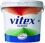 Vitex Classic Πλαστικό Χρώμα για Εσωτερική Χρήση 10lt