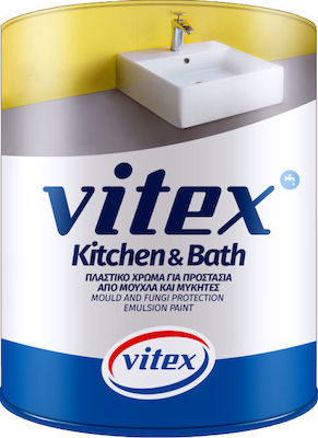 Vitex Kitchen & Bath Plastic Vopsea Antimucegai pentru Utilizare Intern 9lt