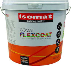 Isomat Flexcoat Πλαστικό Χρώμα Ακρυλικό για Εσωτερική και Εξωτερική Χρήση 3lt