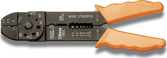 Beta 1602 Πρέσα Ακροδεκτών Διατομής 1.5 - 6mm² με Απογυμνωτή