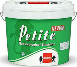 Berling Petite Matt Plastic Ecological Paint for Interior Use White 750ml