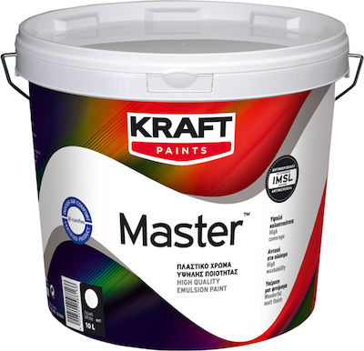 Kraft Master Plastic Paint for Interior Use White 10lt