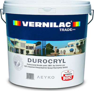 Vernilac Durocryl Πλαστικό Χρώμα Ακρυλικό για Εξωτερική Χρήση 750ml