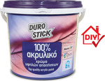 Durostick Plastic Vopsea Acrilic pentru Utilizare Externă Alb 750ml