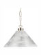 Aca Round Lamp Shade Silver with Diameter 37cm