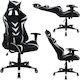 HomeMarkt HM1081.04 Gaming Stuhl Weiß