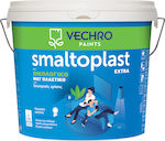 Vechro Smaltoplast Extra Πλαστικό Χρώμα Οικολογικό για Εσωτερική Χρήση 10lt