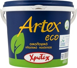 Χρωτέχ Artex Eco Plastic Vopsea Ecologic pentru Utilizare Intern 10lt