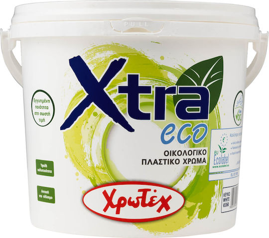 CHrotech Xtra Eco Plastic Ecological Paint for Interior Use White 9lt