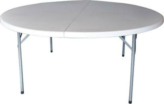 Masă Catering Blow-R Pliabil 181x181x74buc Alb Masă Catering Blow-R Pliabil 181x181x74buc Alb