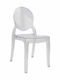 Aramis Kitchen Polypropylene Chair Transparent 42.5x52x89.5cm