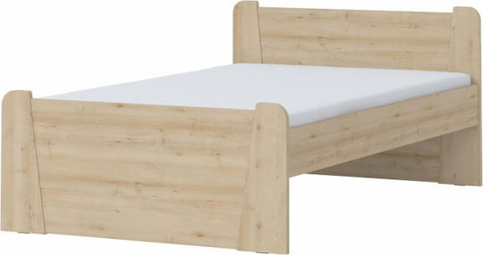 KR120 Pat pentru Copii Clasic Semi Dublu pentru Saltea 120x200cm