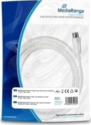 MediaRange Antenna Cable Coax male - Coax female 3.0m (MRCS163)