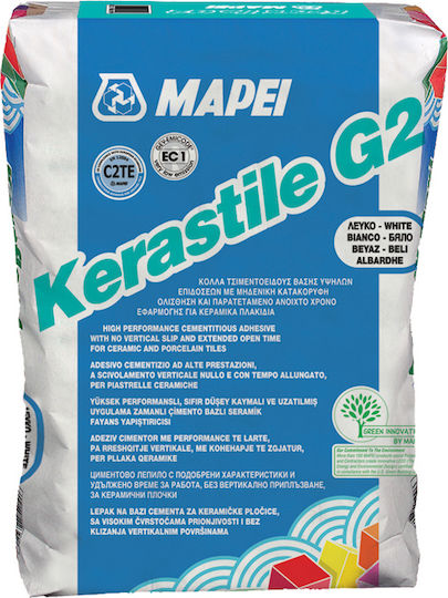 Mapei Kerastile G2 Adeziv Placi de faianță Alb 25kg