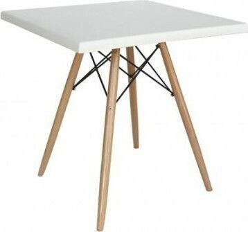 Randy Square Kitchen Table White Randy Square Kitchen Table White
