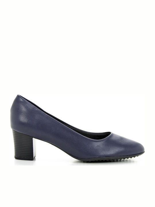 Piccadilly Anatomic Navy Blue Medium Heels