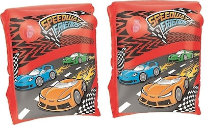 Bestway Swimming Armbands Speedway Cars for 3-6 years old 23x15cm Red